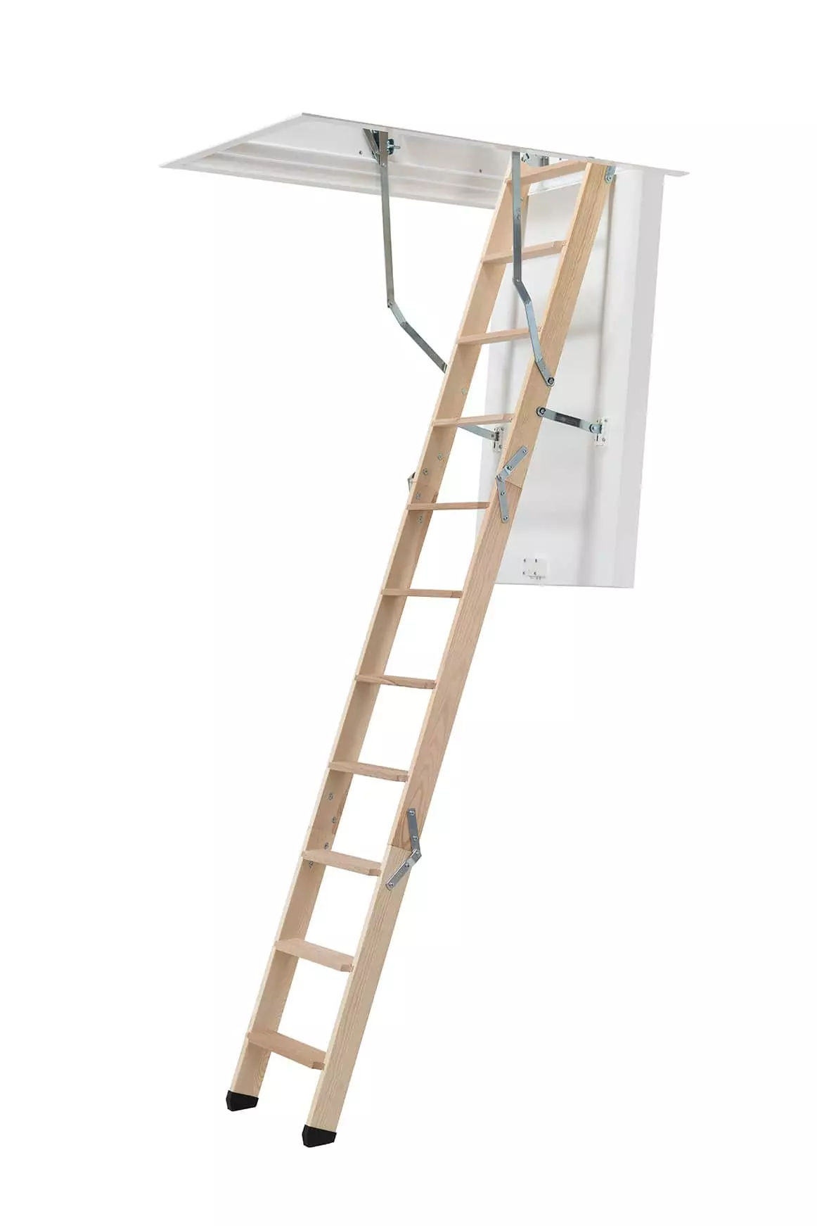 Loft ladders in timber pull-down ladder in top-quality and top heat insulation made to measure from DOLLE