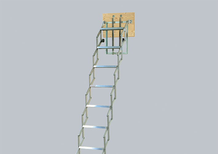 steel loft ladder alufix