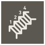 staircases number of treads icon from DOLLE