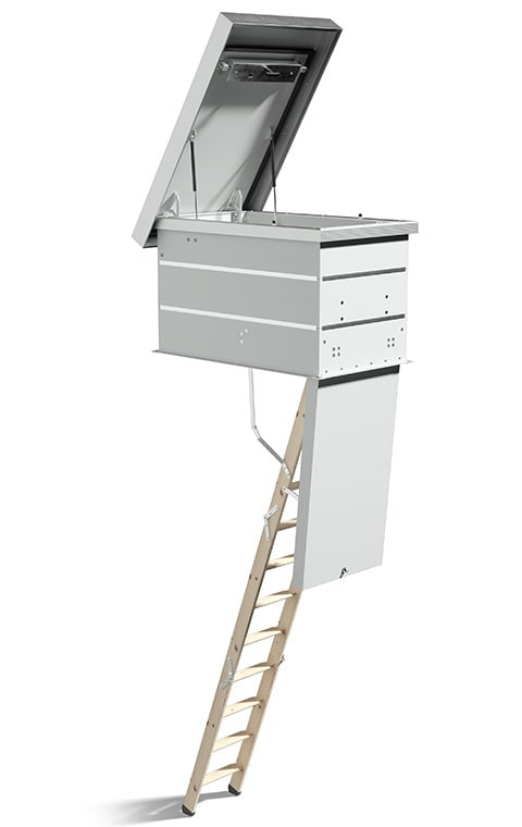 roof hatch with loft ladder