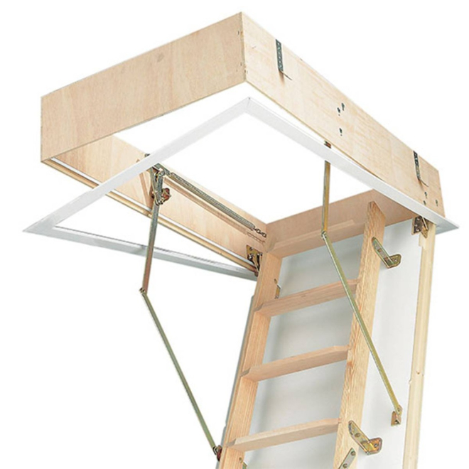 Architraves for DOLLE SW-loft ladders White RAL 9016