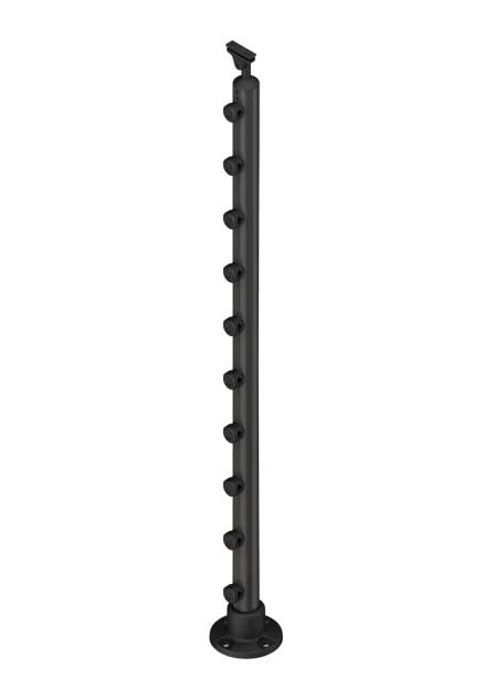 Banister post PROVA 10 Anthracite Anthracite, RAL 7016