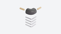 Corner kit for landing banister BOSTON